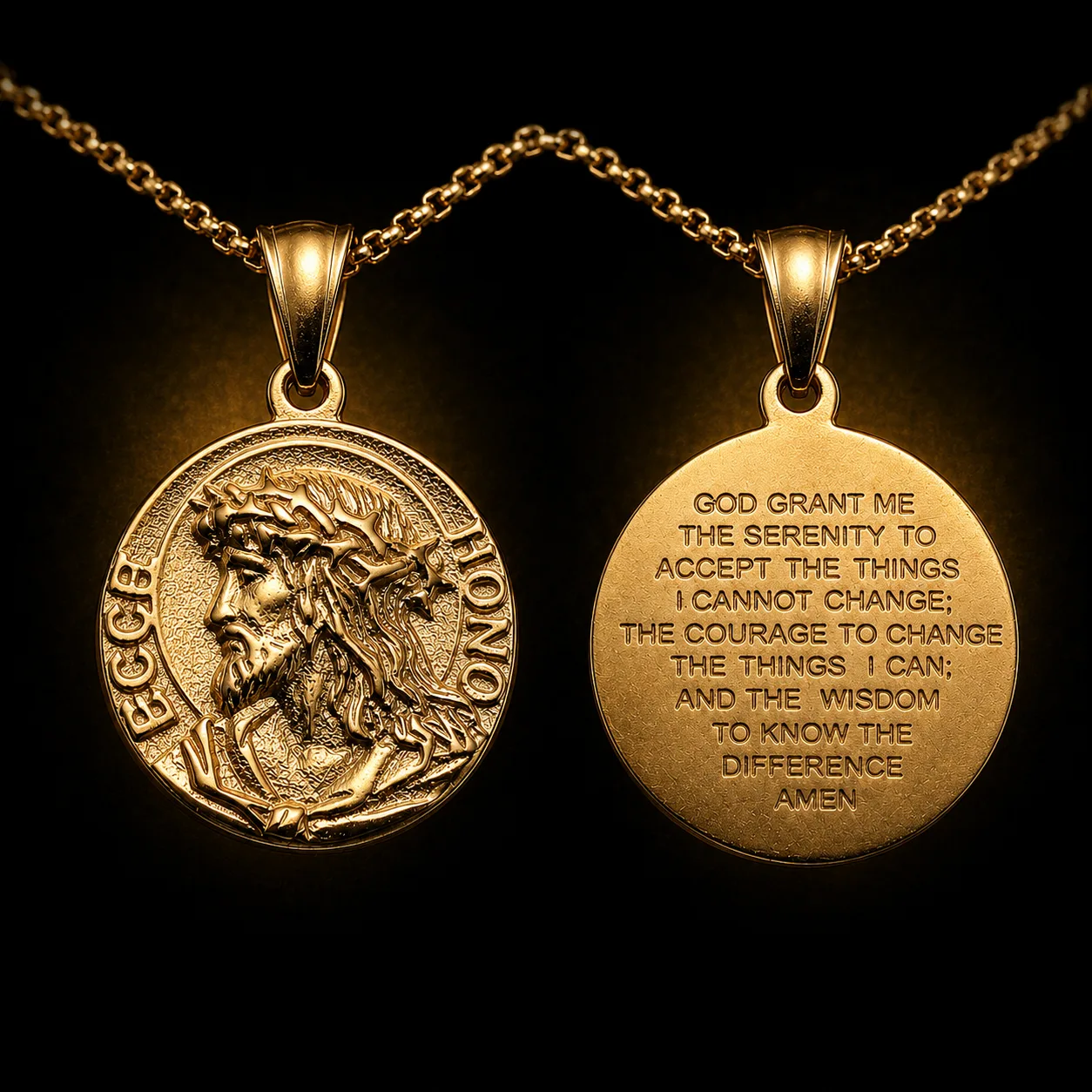 Jesus Coin Pendant